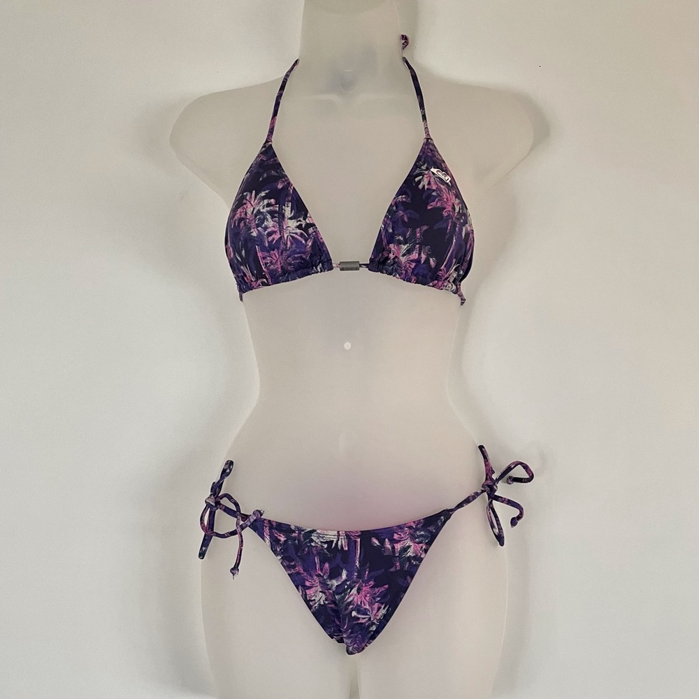 Roxy Purple Bikini Set